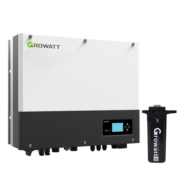 Growatt SPH 3000~4600BL-UP 3~4.6kW Hybrid Wechselrichter 1-phasig inklusive Wifi-Modul